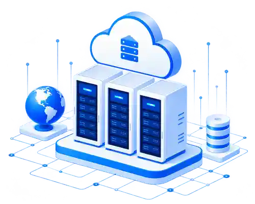 科伦坡IPv6网络加速与云计算基础设施示意图